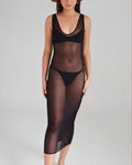 Riven Mesh Dress