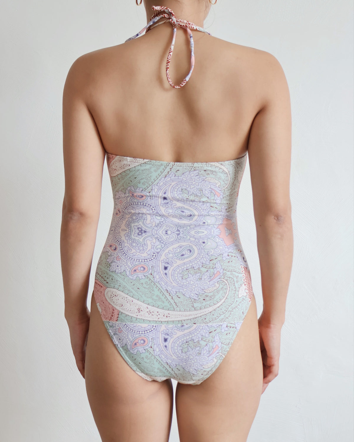 Esme One-Piece in Pastel Paisley (S)