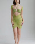 Esme Top, Jade Bottom with Quinn Mesh Dress